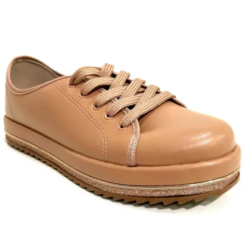 SAPATO CASUAL GLITER MINI SHINE-MET BEIRA RIO