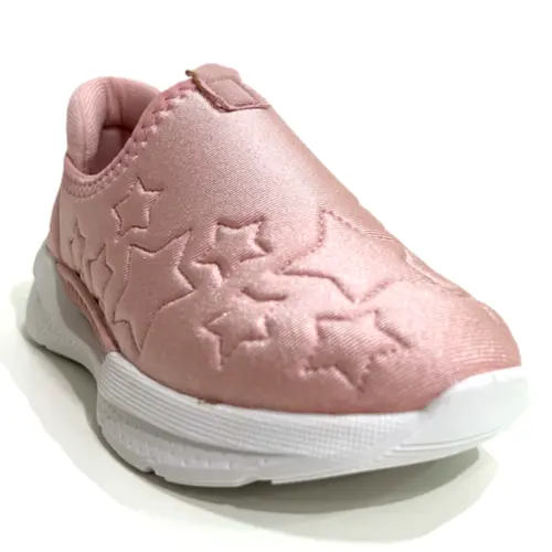 SAPATO CASUAL INFANTIL LYCRA PEROLA MOLEKINHA