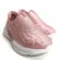 SAPATO CASUAL INFANTIL LYCRA PEROLA MOLEKINHA