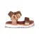 SANDALIA  CAMURCA METAL GLAM MOLEKINHA
