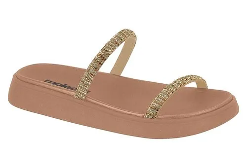 SANDALIA TIRA PRONTA ENFEITE MOLECA PEACH