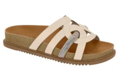 SAPATO NAPA TURIM BEIRA RIO CREME